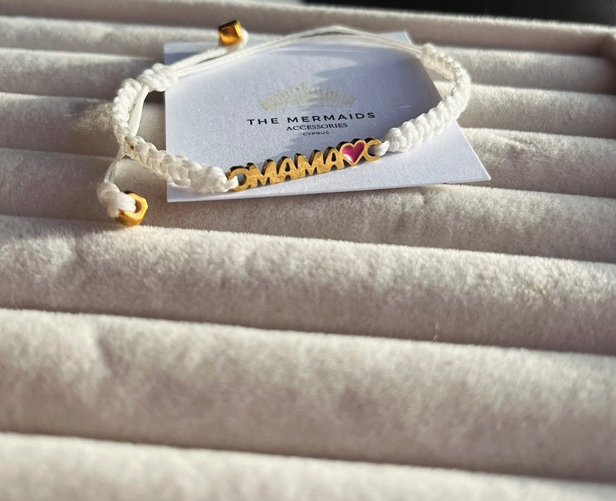 #mama gold bracelet