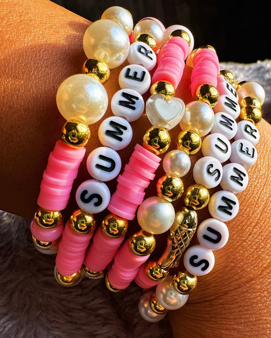 #summeraki bracelet set