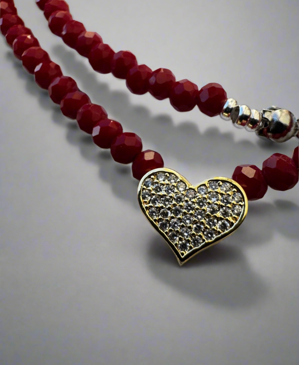 #xmas love necklace