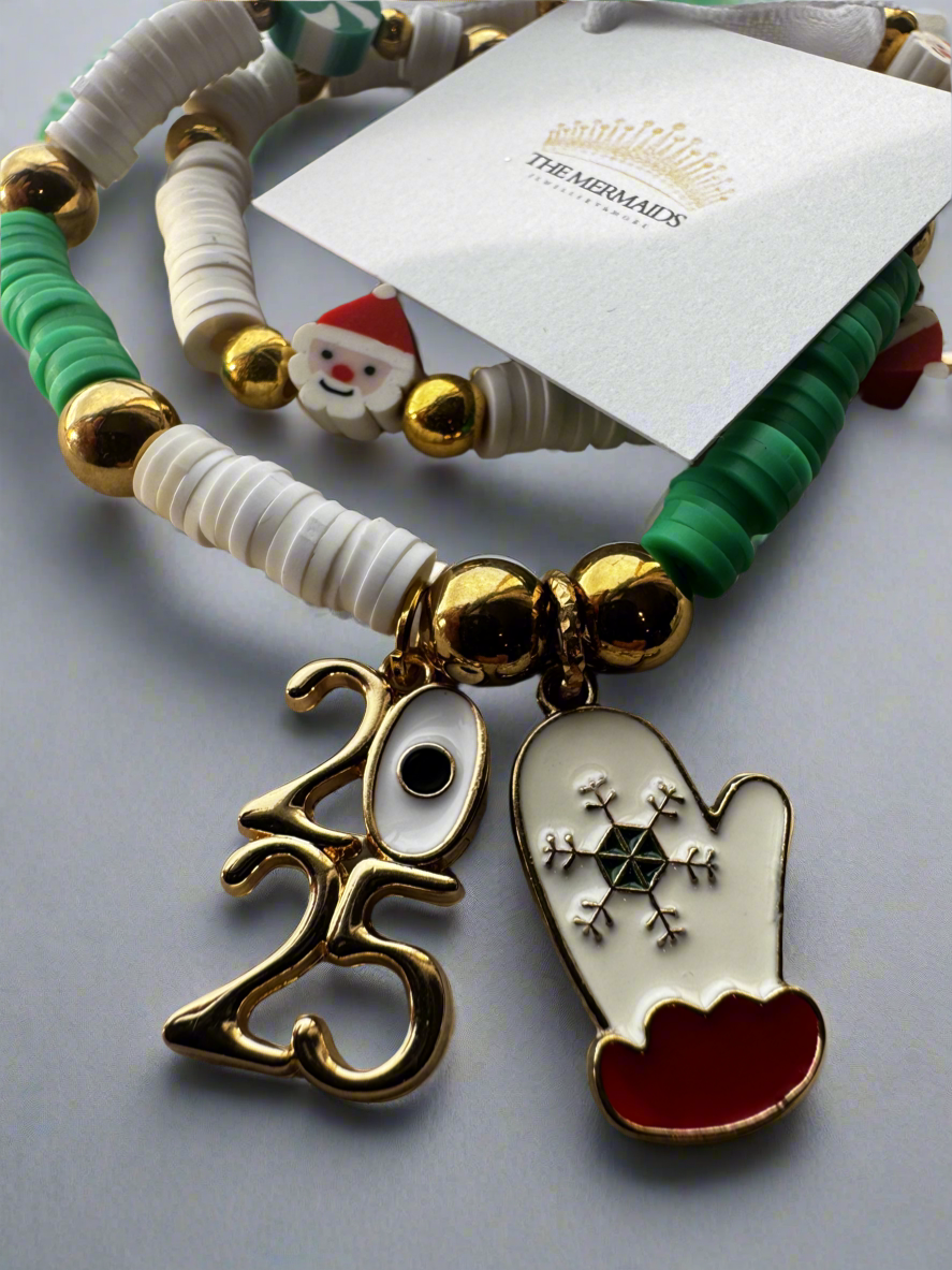 #xmas bracelet set