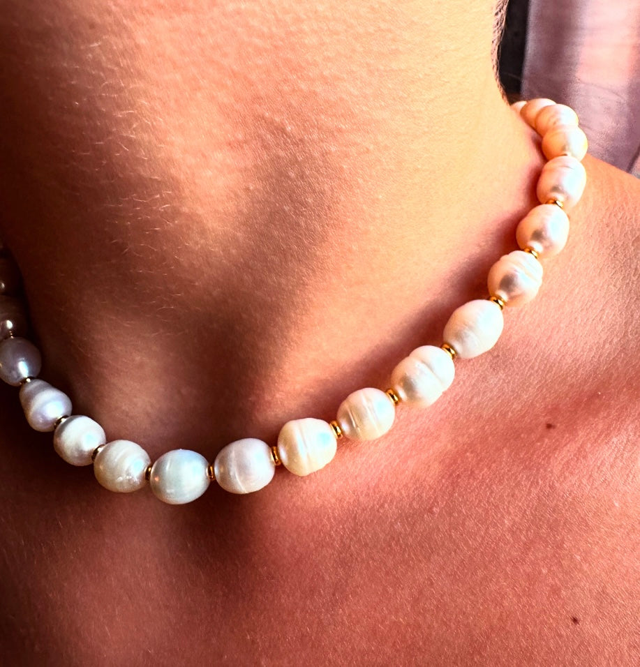 #pearls necklace