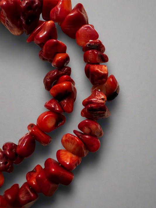 #red coral necklace